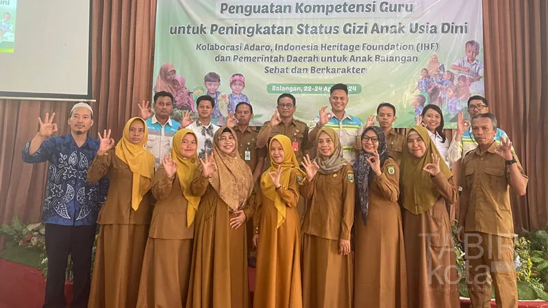 Kolaborasi dengan Adaro dan IHF, Pemkab Balangan Gelar Penguatan Kompetensi Guru PAUD