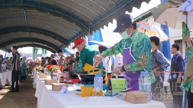 Meriahkan Harjad ke-21, Pemkab Balangan Gelar Lomba Masak Nasi Goreng antar SKPD