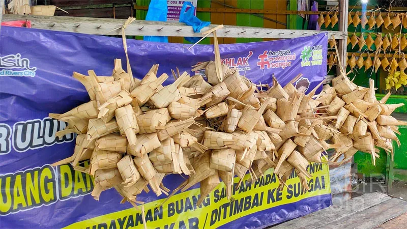 Lebaran Ketupat Tak Pengaruhi Omset “Urung” di Kampung Ketupat Banjarmasin