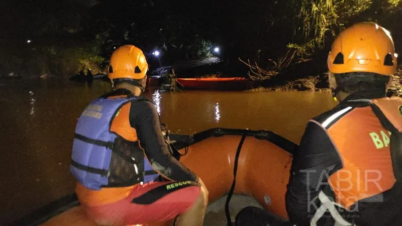 Turunkan Tim Pos SAR Tabalong, Basarnas Banjarmasin Cari Bocah Tenggelam di Sungai Tantaringin