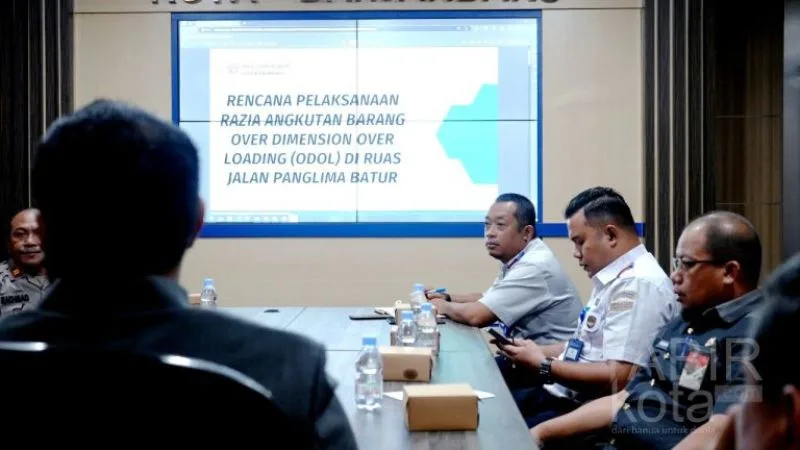 Antisipasi Kerusakan Jalan Akibat ODOL, Pemko Banjarbaru akan Gelar Razia di Panglima Batur