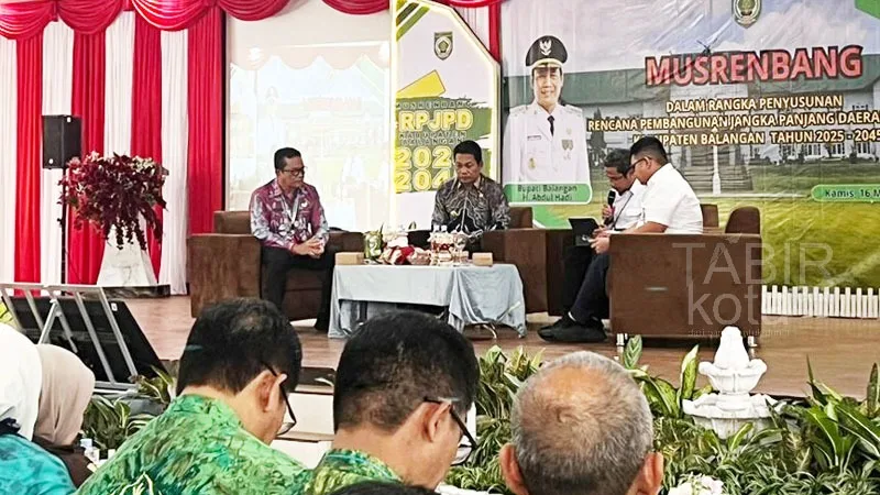 Musrenbang RPJPD 2025-2045, Bupati Balangan Tekankan Harus Akomodir Kebutuhan Masyarakat