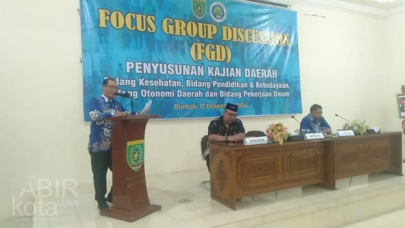 Pemkab Barsel Gelar FGD Penyusunan Kajian Daerah