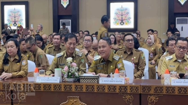 Pj Bupati Barsel Hadiri Rakor Program Pemberantasan Korupsi Terintegrasi 2024