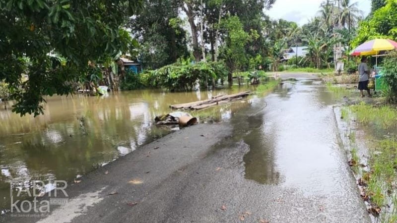 Lahan Sering Terendam Banjir, Warga Paya Besar HST Keluhkan Kualitas Hasil Tani Menurun