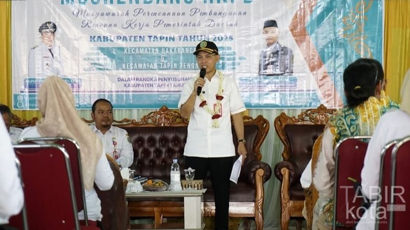 Buka Musrenbang RKPD Tapin 2025, Plh Bupati: Forum untuk Menyerap Aspirasi Masyarakat