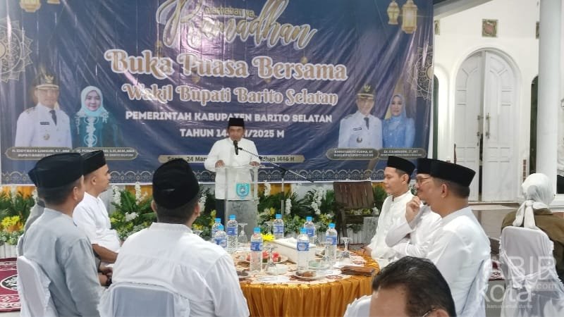 Pererat Silaturahmi, Wabup Barsel Gelar Buka Puasa Bersama