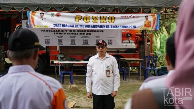 Antisipasi Bencana, Pemkab Balangan Dirikan Posko Siaga Darurat Batingsor