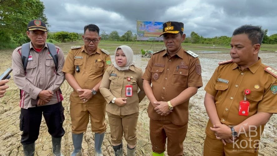 Tingkatkan Produksi Pangan, Pemkab Barsel Gelar Tanam Bersama