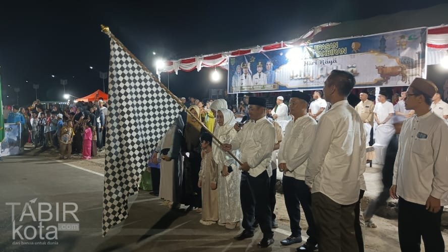 Pemkab Barsel Gelar Pawai Takbir Idul Adha 1446 H