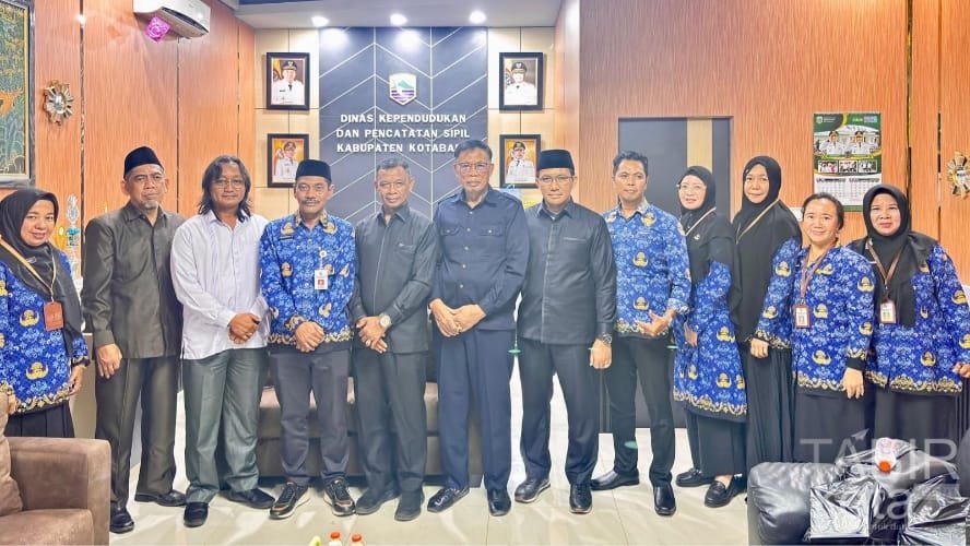 Serap Aspirasi SKPD, Tim Tenaga Ahli Bupati Kotabaru Kunker ke Sejumlah Dinas