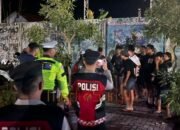 Patroli Malam KRYD, Polres Barsel Amankan Remaja Pesta Miras di Stadion Batuah