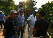 Wabup Barsel Tinjau Lokasi Longsor di Pendang, Salurkan Bantuan Darurat