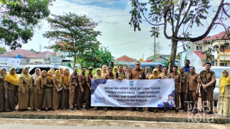 Ajak Anak Kembali Sekolah, Satgas PATS PSMP Disdik Banjar Gencarkan Gerakan Home Visit